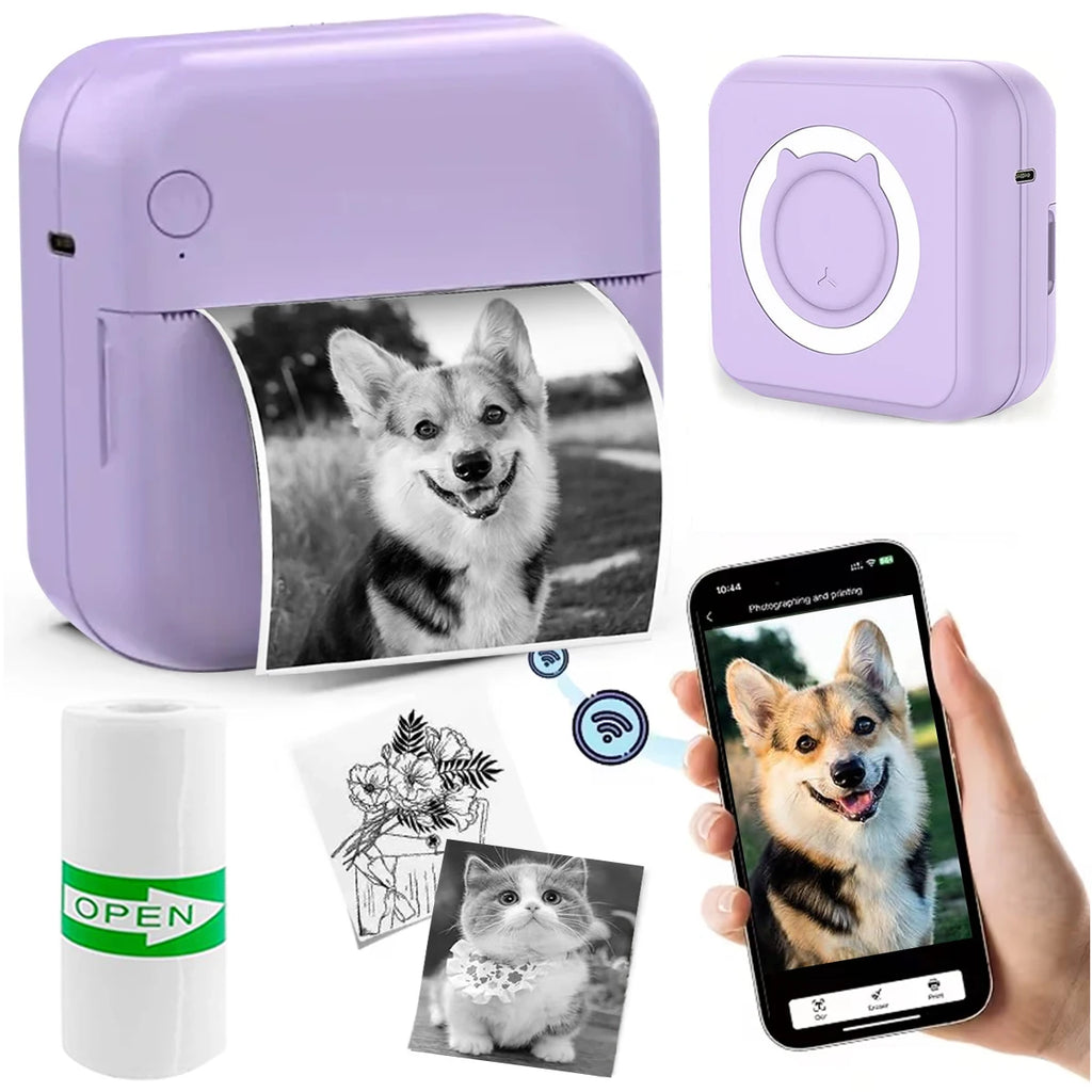 Mini Impresora Térmica Portátil PrintyGo